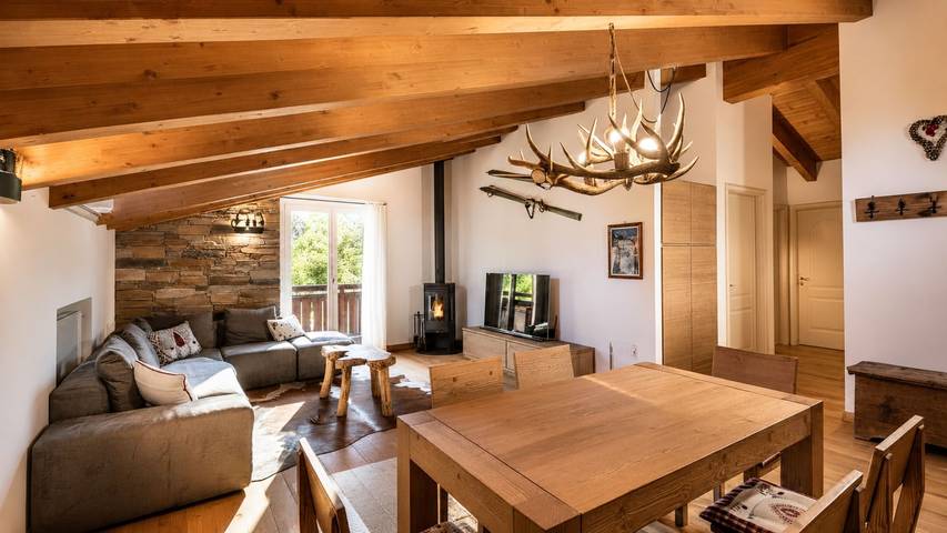 Appartamento per 7 persone, con Balcone e Terrazza a Temù