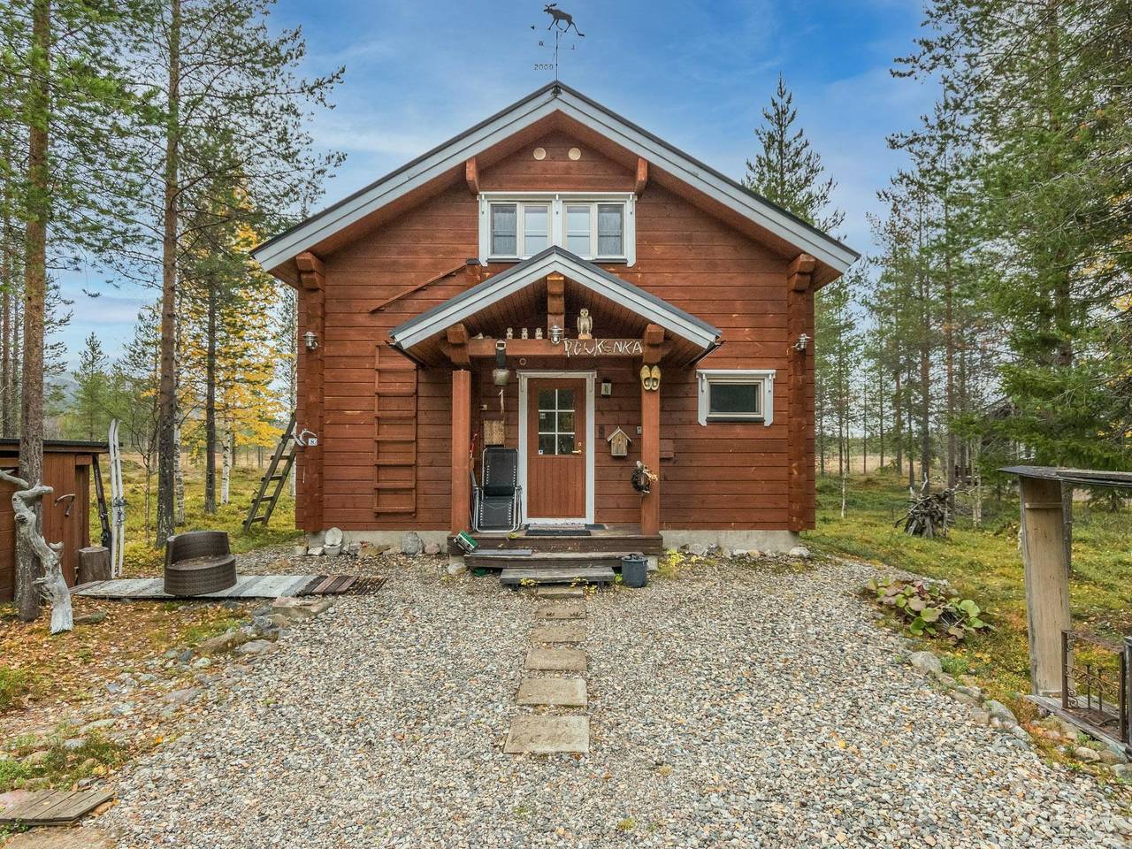 Puukenkä in Lappland