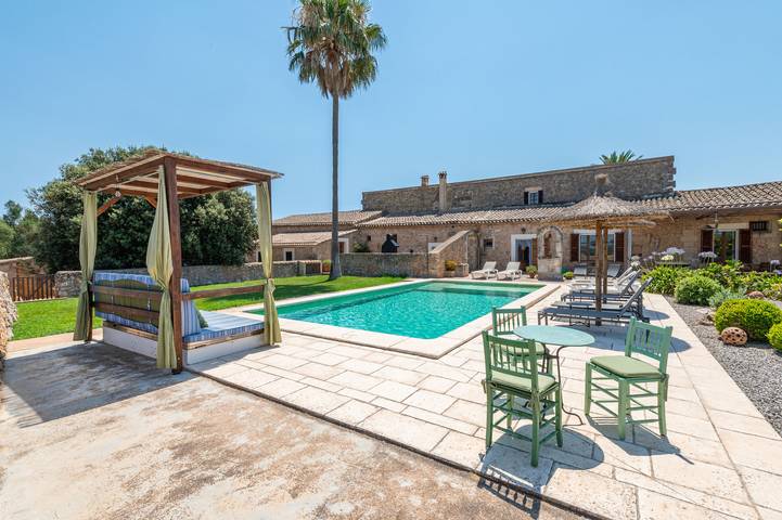Casa rural para 11 personas, con terraza y jardín en Villafranca de Bonany - 2