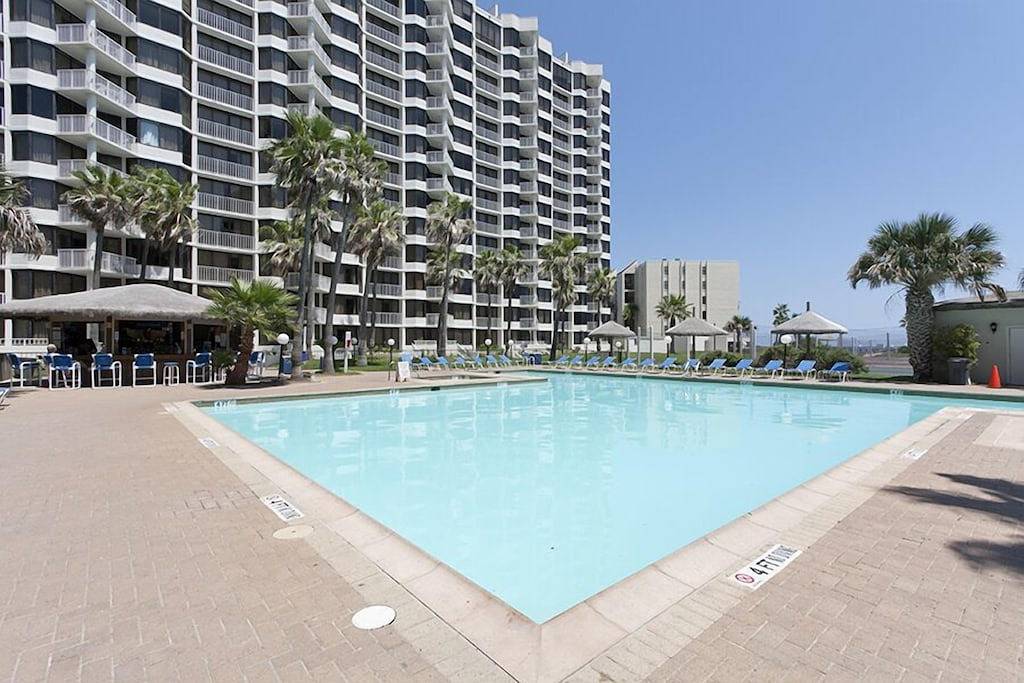 Ganze Wohnung, Saida Iv 307 - 2-bedroom at beachfront resort, family-friendly in South Padre Island, Laguna Madre