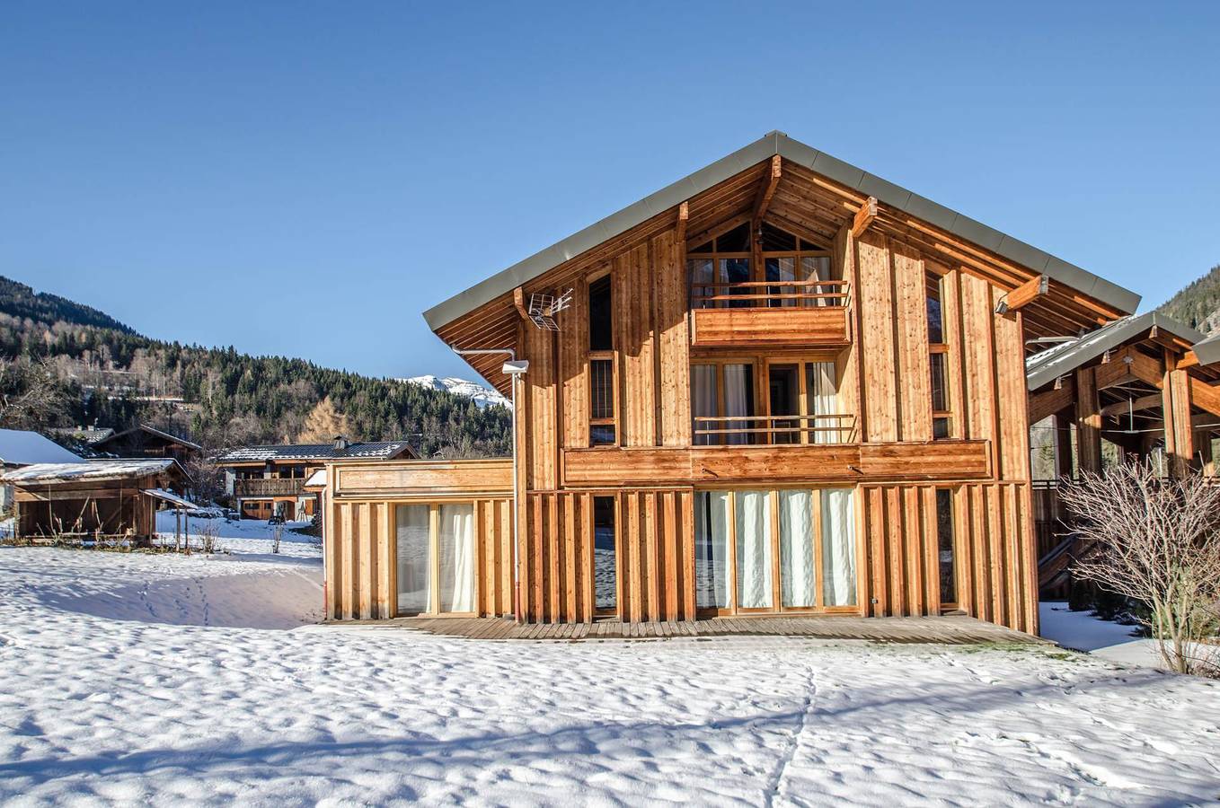 Chalet Athina - 7 Zimmer Chalet für 12 Personen in Les Houches, Mont-Blanc-Massiv