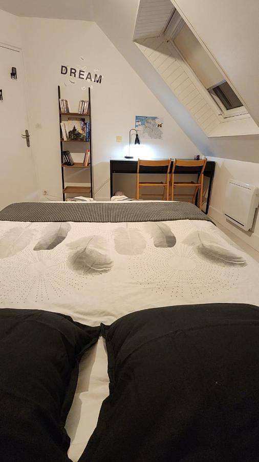 Gîte pour 2 personnes, avec terrasse ainsi que vue et jardin, animaux acceptés à Lannilis - 4