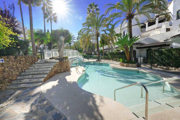 Holiday apartment for 6 people, with terrace and garden as well as children pool, child-friendly in 