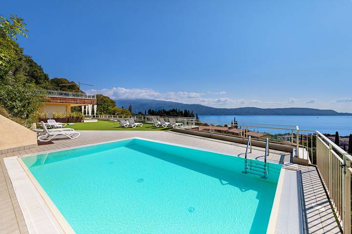 Vakantiewoning voor 3 personen, met terras en tuin in Toscolano-Maderno
