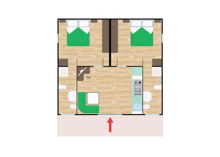 Ferienhaus für 5 Personen, mit Pool, mit Haustier in Lignano Sabbiadoro - 2