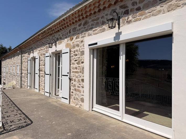 Maison de vacances pour 8 personnes, avec Balcon et Terrasse ainsi que Jardin et Vue en Haute-Loire - 3