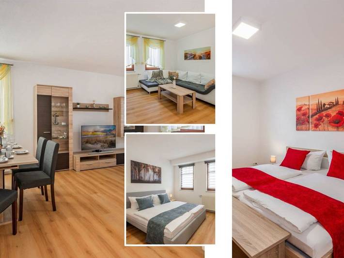 Ferienhaus für 6 Personen, mit Garten und Terrasse in Ahlbeck