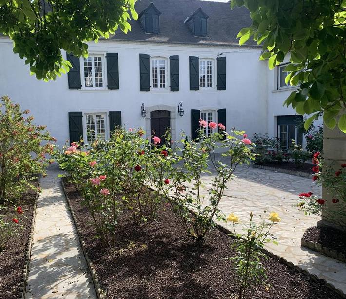 Location de vacances pour 2 personnes, avec Terrasse ainsi que Jardin et Vue à Navarrenx