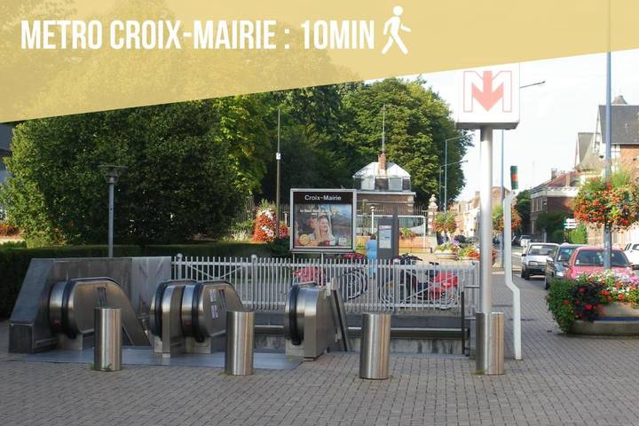 Gîte pour 3 personnes à Croix (homonymie) - 4