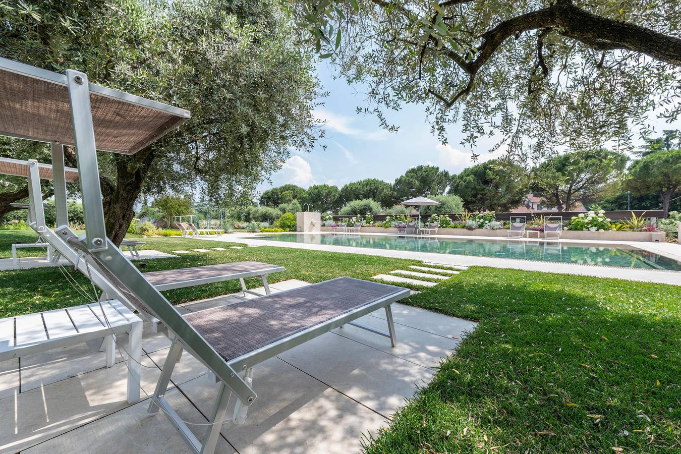 Ferienhaus 'Abaye 3 Chianti Charm' mit Seeblick, Wlan und Klimaanlage in Soiano del Lago, Gardasee-Berge