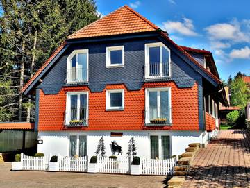 Ferienwohnung für 2 Personen, mit Balkon und Garten, kinderfreundlich in Clausthal-Zellerfeld
