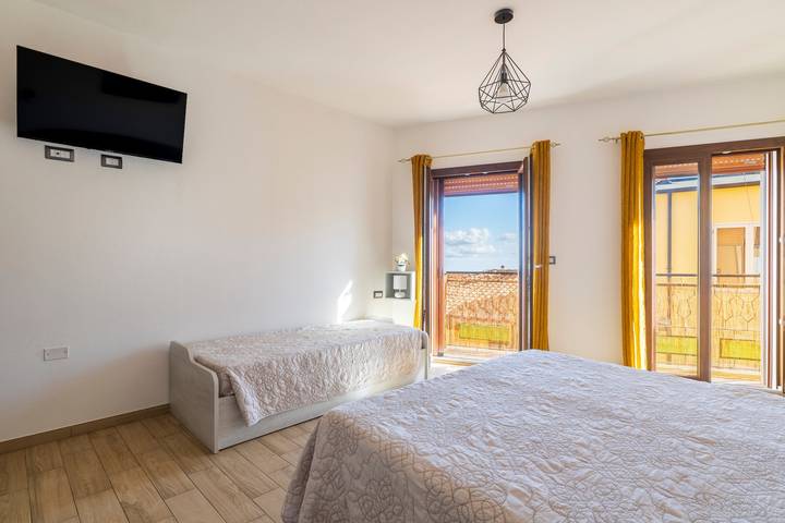 Dreibettzimmer mit privatem Bad in Jerzu, Barbagia
