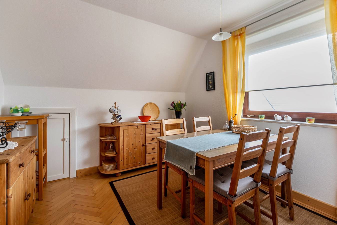 Geheel appartement, Appartement 'Ferienwohnung Kappeln - Kiekut 11' met Balkon en Wifi in Kappeln, Kappeln en omgeving