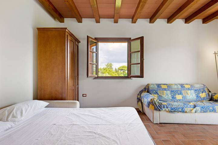 Apartamento para 2 personas, con jardín en Toscana