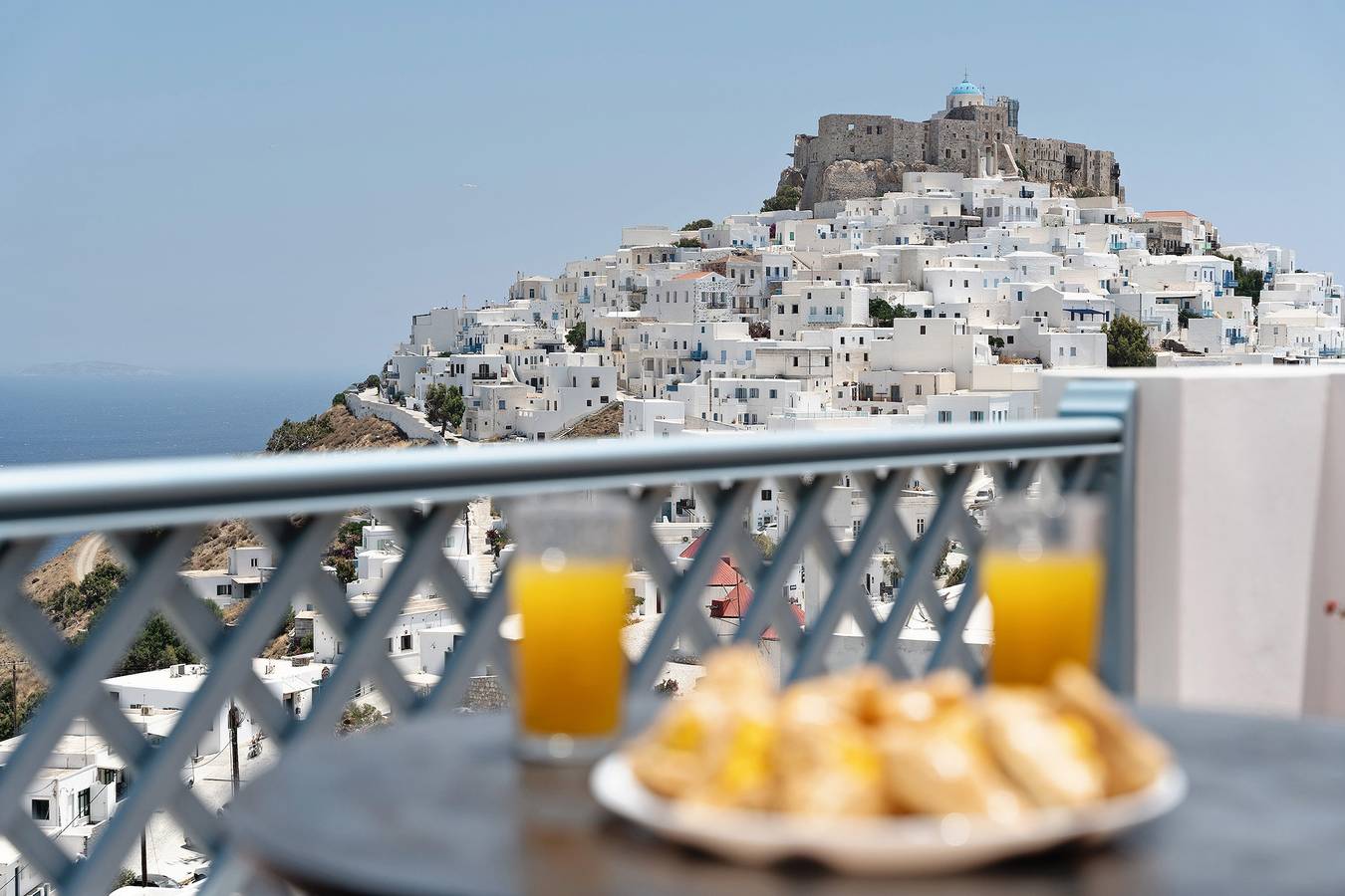 Geheel appartement, Appartement 'Lefkanthemo' met Uitzicht op Zee, Wifi en Airconditioning in Astipalaia Stad, Dodekanesos