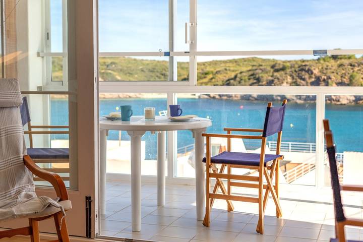 Ganze Wohnung, Ferienwohnung 'Preciosas Vistas En Es Grau' mit Privatterrasse, Wlan und Klimaanlage in Es Grau, Maó