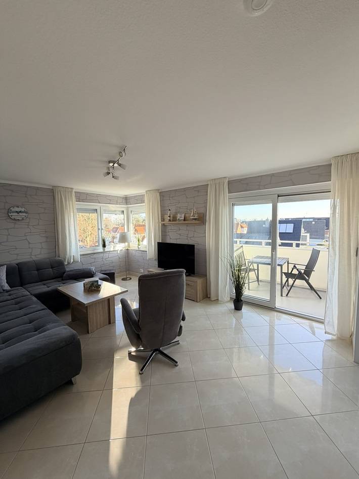 Ferienwohnung für 4 Personen, mit Sauna und Balkon in Unterelbe - 3