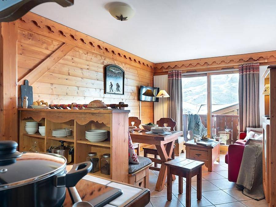 Pierre & Vacances Premium Résidence Les Alpages de Reberty - Appartement 6 personen - Appartement voor 6 personen - 1 slaapkamer + 1 slaapgedeelte in Saint-Martin-de-Belleville, Massif de la Vanoise
