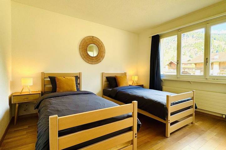 Ganze Wohnung, Flussklang & Bergsicht Apartment Appartement/Fewo, Bad, Wc, 2 Schlafräume in Kandersteg, Frutigen - Lenk - Adelboden