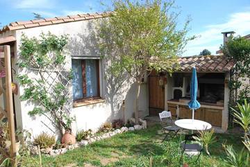 Gîte pour 2 personnes, avec jardin à Saint-Nazaire-d'Aude