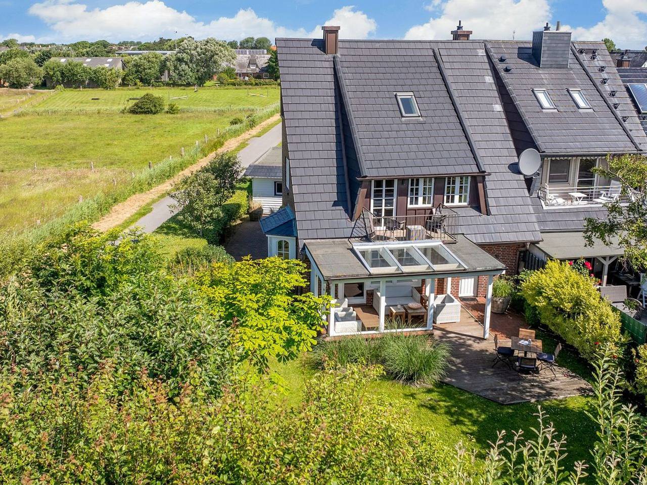 Seabiscuit - Stillvolles Ferienhaus für 5 Pers. in traumhafter Lage an den Tinnumer Wiesen in Tinnum, Sylt (Gemeinde)