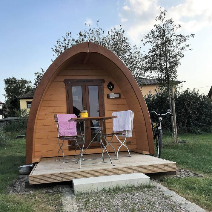 Bungalow für 4 Personen, mit Terrasse