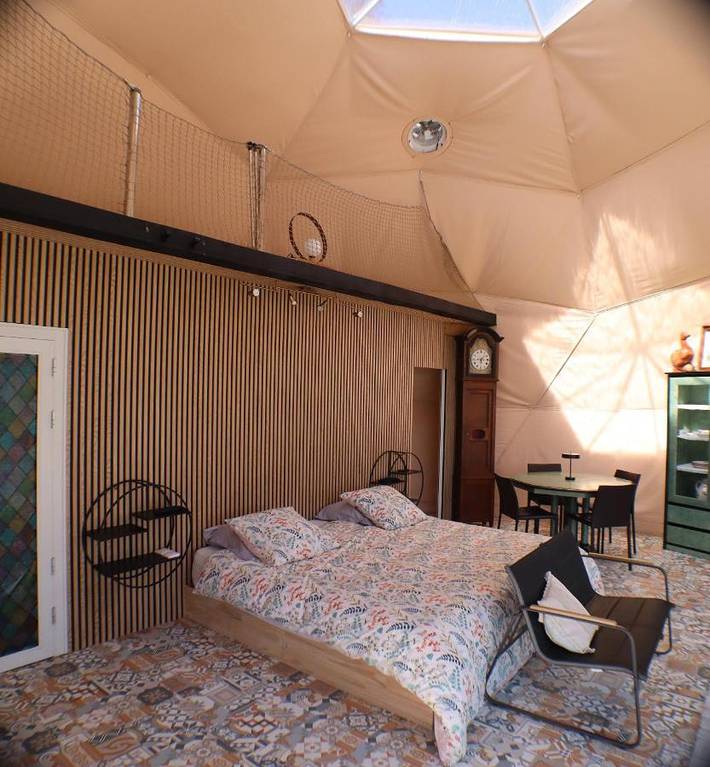 Gîte pour 4 personnes, avec terrasse ainsi que vue et jardin à Châtenois - 4