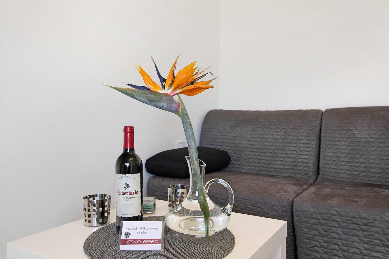 Apartamento inteiro, Apartamento de férias 'Fewo Arafo' com vista para o mar, terraço privado e Wi-Fi in Güímar, Tenerife (Sul)