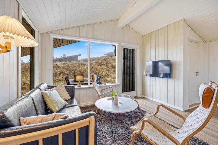 Ferienhaus für 6 Personen, mit Balkon/Terrasse und Sauna in Houvig - 4
