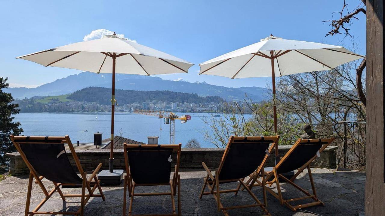 Charming house with a lake view in Luzern, Vierwaldstättersee