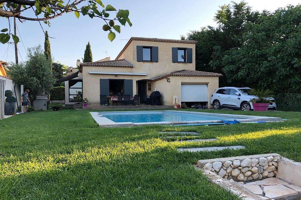 Das perfekte Haus klimatisiert und mit Schwimmbad für Ferien in der Familie. in Velaux, Aix-en-Provence und Umgebung