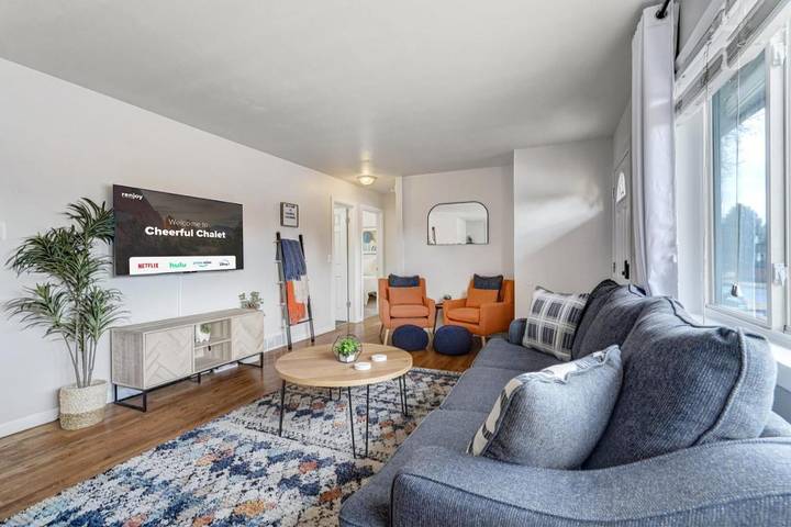 Appartement de vacances pour 6 personnes, avec jardin