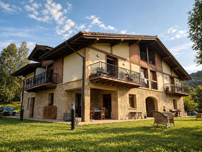 Apartamento de vacaciones para 4 personas, con terraza además de jardín y vistas - 1
