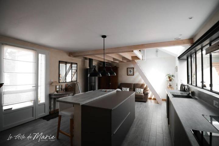 Location de vacances pour 4 personnes, avec jardin dans Plage Du Port Meleu Prefailles - 4