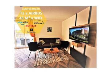 Gîte pour 2 personnes, avec piscine à Colomiers