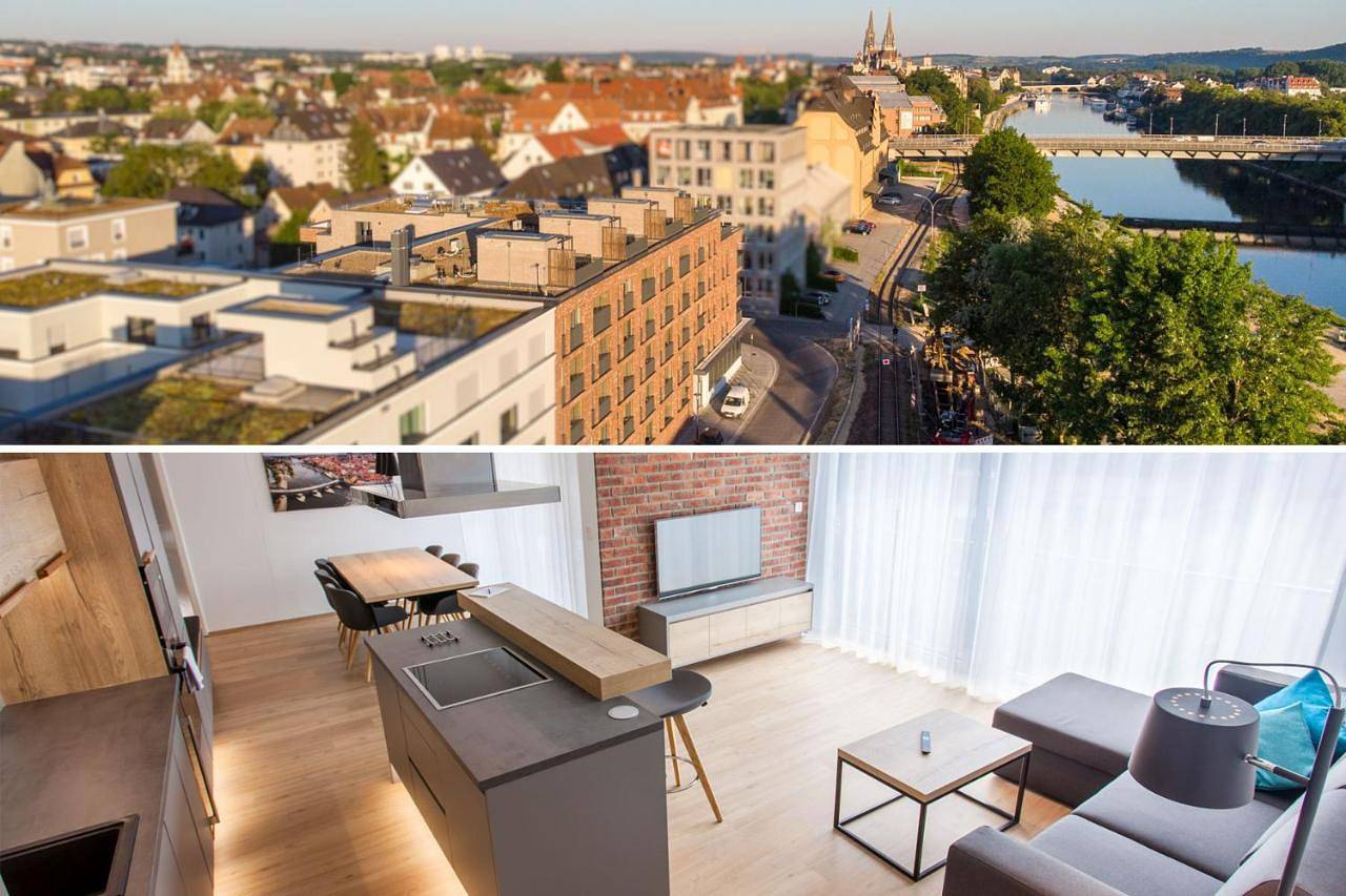 Marina Apartments Regensburg in Regensburg, Ostbayern