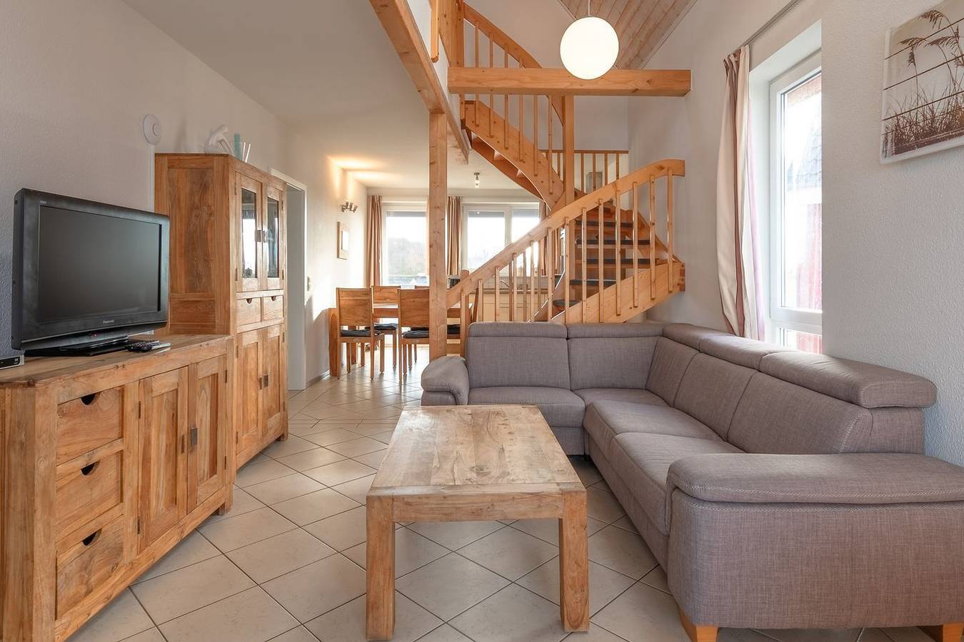 Ganze Wohnung, Kapitänsdeck 495 - Großzügiges Ferienapartment auf 2 Ebenen mit Müritzblick in Rechlin, Müritz