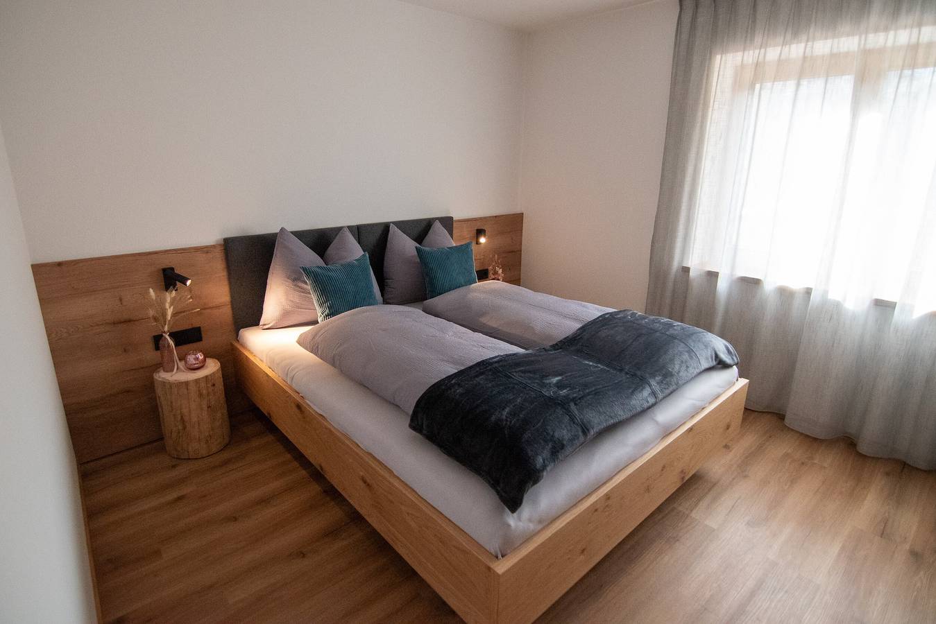 Ganze Wohnung, Kerschbama Farm Apartment Peppe mit Bergblick, Gemeinschaftsgarten und Wlan in Niederolang, Olang