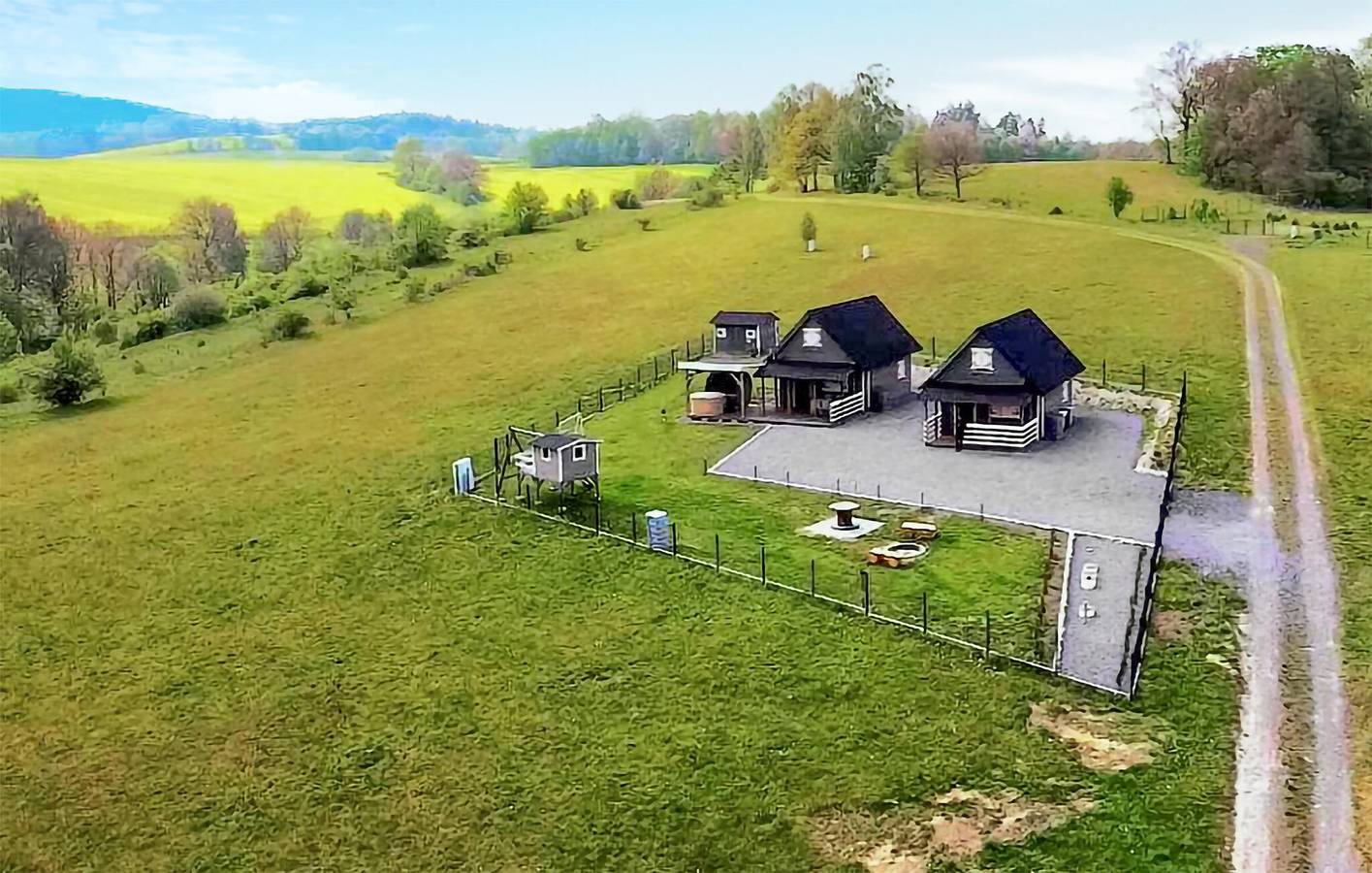 Maison de vacances pour 6 personnes avec terrasse in Wojcieszyce, Monts des Sudètes (Pologne)