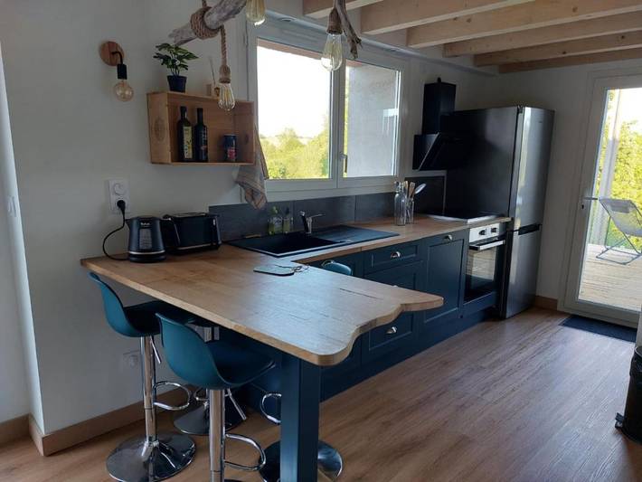 Location de vacances pour 4 personnes, avec vue et jardin, animaux acceptés à Plassac - 3