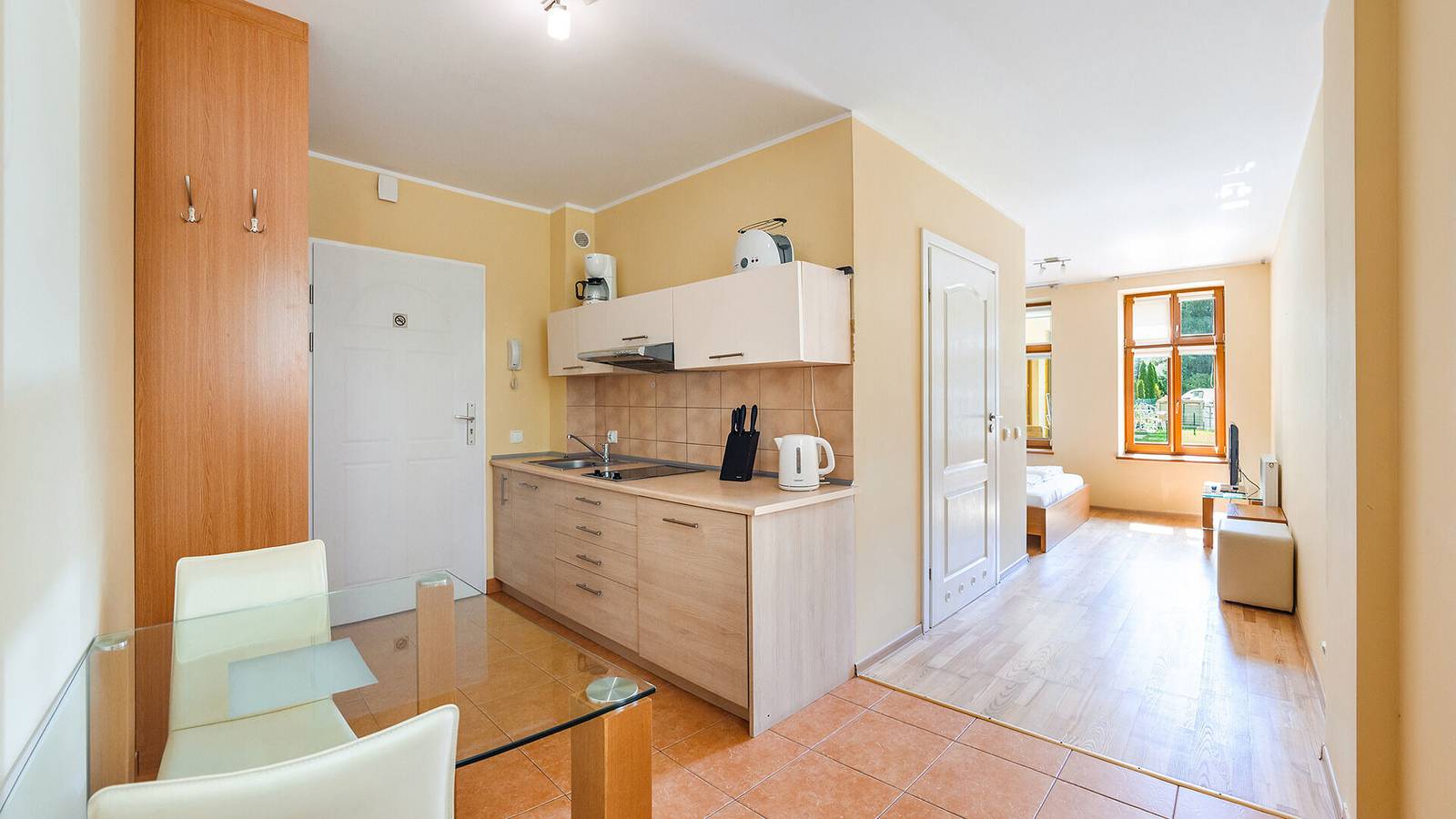 Cały apartament wypoczynkowy, Apartament wakacyjny dla 4 osób z balkon in Międzyzdroje, Międzyzdroje (Gmina)