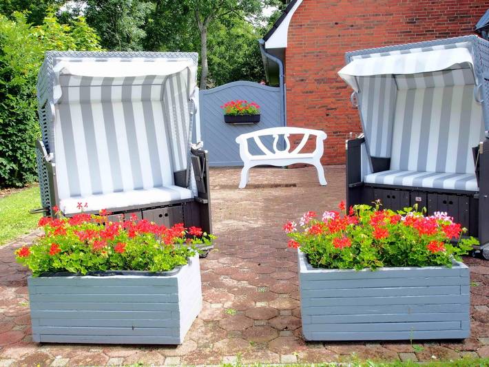 Ferienwohnung für 5 Personen, mit Terrasse und Garten in Alkersum - 3