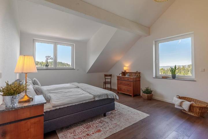 Ferienwohnung für 4 Personen, mit Terrasse und Ausblick in Rimbach - 4