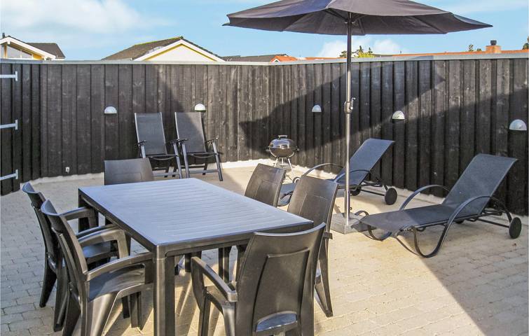 Ferienhaus für 6 Personen, mit Terrasse und Whirlpool sowie Garten in Råde Strand - 3