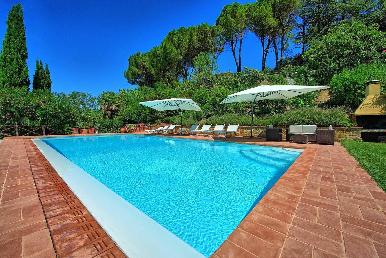 Villa für 4 Personen mit Balkon in Tavarnelle Val di Pesa, Barberino Tavarnelle