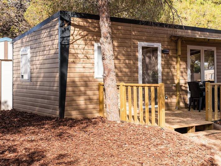 Mobil home pour 4 personnes, avec Bassin pour enfant à Sant Pere de Ribes