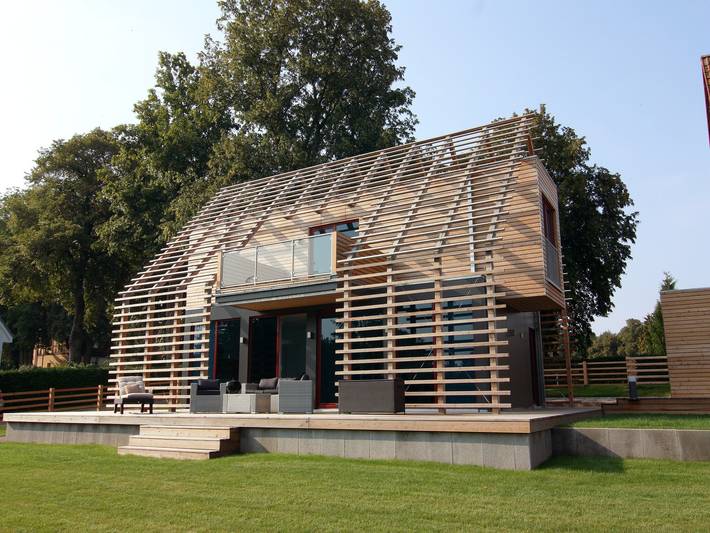 Ferienhaus für 2 Personen, mit Balkon und Terrasse sowie Garten in Sternberger Seenlandschaft - 4