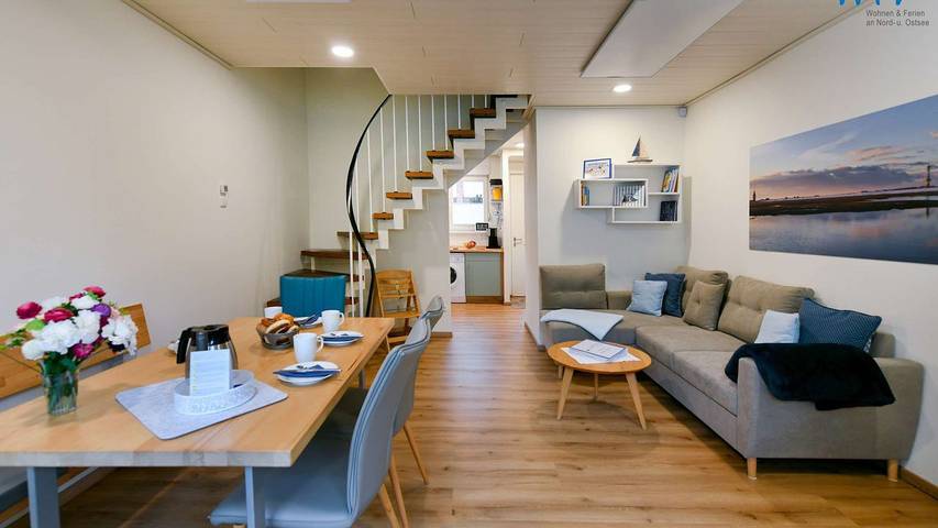 Ferienhaus für 6 Personen, mit Balkon und Garten auf Wangerooge