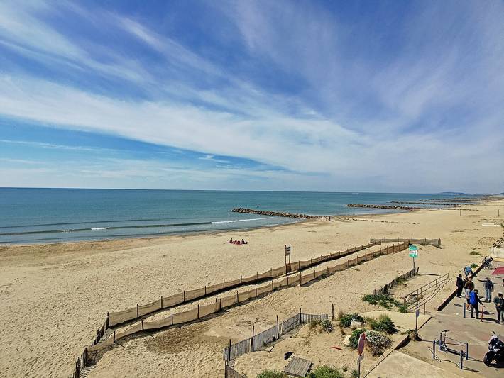 Location de vacances pour 4 personnes, avec Balcon à Mauguio