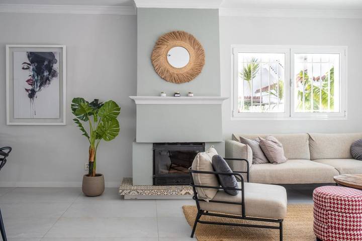 Casa rural para 8 personas, con piscina además de jardín y sauna en Fuengirola - 4